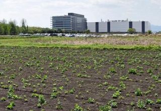 ＴＳＭＣ第２工場は第１の隣接地　熊本県菊陽町、１・５倍の敷地