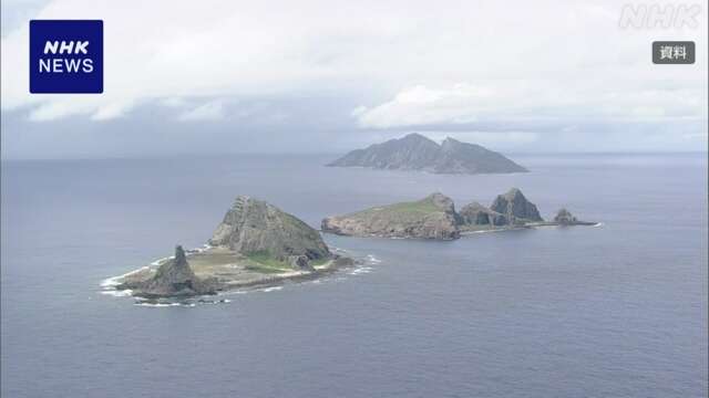 沖縄 尖閣諸島沖 中国海警局の船4隻が領海侵入 海保が警告