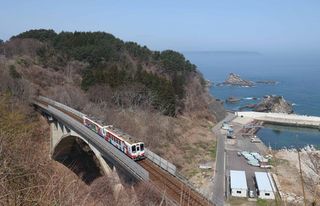 三陸鉄道４０年「地域の足守る」＝宮古市で記念式典―岩手