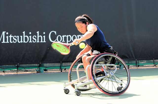 男子は小田2連覇、女子は上地が7回目の優勝　飯塚国際車いすテニス