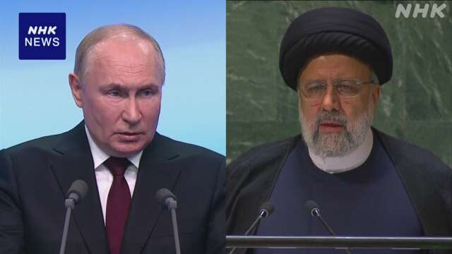 「新たな対立防止を」プーチン大統領 イラン大統領と電話会談