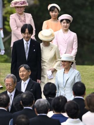 北大路欣也さんら招き園遊会　両陛下主催、愛子さまは初