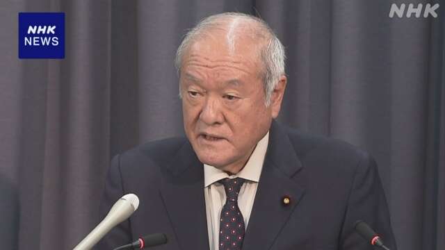 円安で鈴木財務相 “各国と緊密に意思疎通し適切に対応”