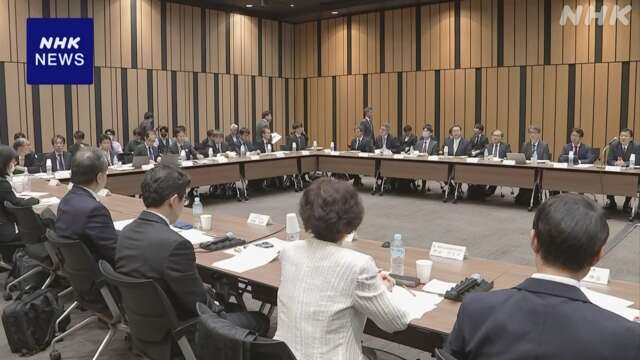 感染症対策の行動計画改定案 有識者会議で大筋了承