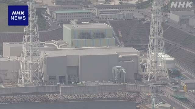 中国電力 島根原発2号機 再稼働は秋以降に延期へ