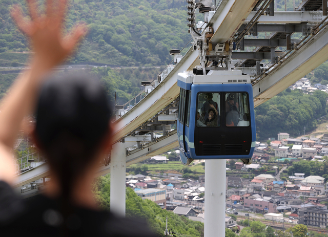 さよなら「スカイレール」　モノレール×ロープウェー、団地住民の足