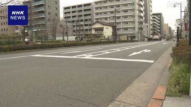 車から男性を振り落とし大けがさせた疑い 2人逮捕 東京 墨田