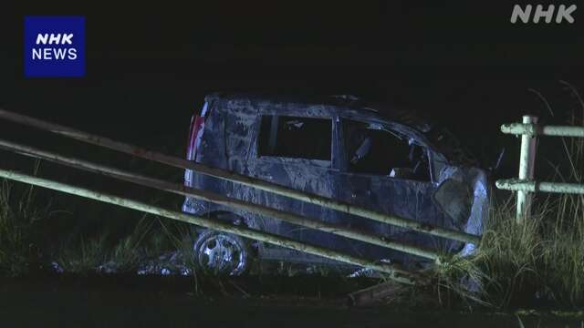 徳島 18歳の3人死亡事故 車は直前に対向車線にはみ出したか