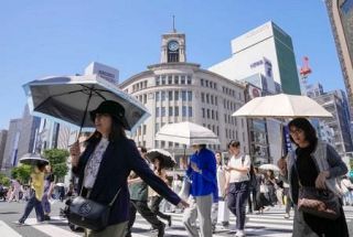 連休後半の４日、広範囲で真夏日　福島と兵庫で３２・１度観測