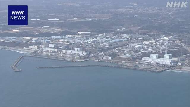 福島第一原発の処理水 5回目の放出完了 東京電力