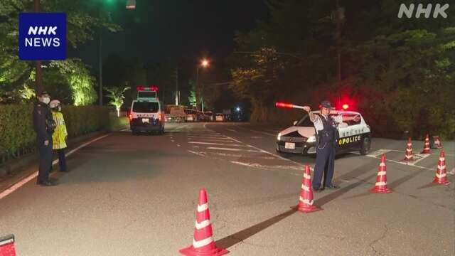 神奈川 箱根町 休館中の旅館で火災 現在も延焼 けが人2人か