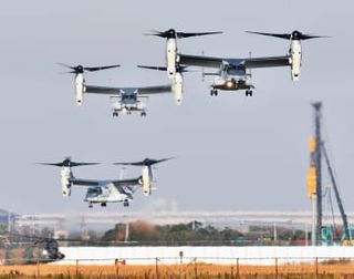 陸自オスプレイ、千葉配備完了へ　木更津駐屯地、全17機体制