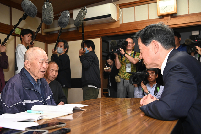 環境相が再懇談を表明　水俣病患者連合「ひざをつき合わせて話を」