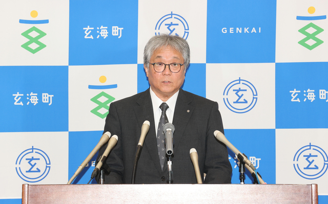 核ごみ文献調査、佐賀県玄海町長が受け入れ表明　原発立地自治体で初