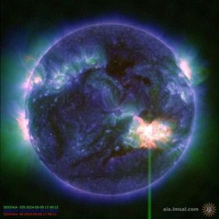 大規模な「太陽フレア」が頻発　磁気乱れ、衛星やＧＰＳ障害懸念