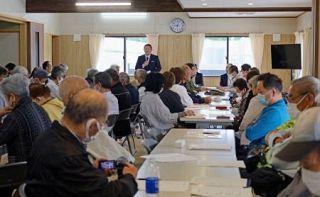 来春の避難指示解除目指す　飯舘村、帰還困難区域の一部