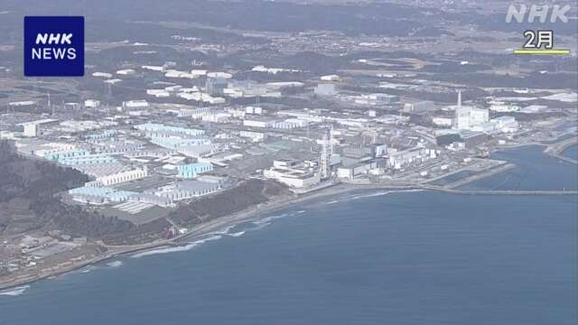 福島第一原発の処理水 通算6回目の海への放出始まる 東京電力