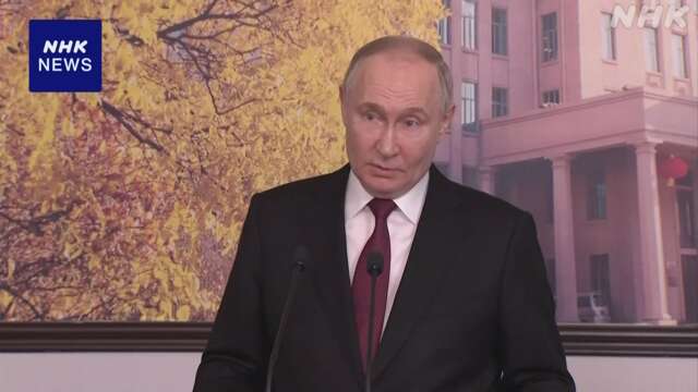 プーチン大統領 “現時点で州都ハルキウ占領計画はない”