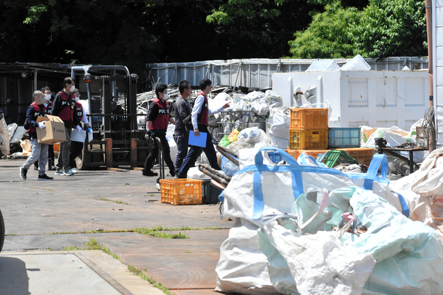 盗品のケーブル買い取り容疑で業者を捜索　金属盗被害全国最多の茨城