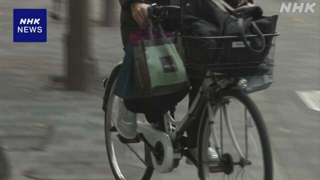 「青切符」で自転車の交通違反取締りへ 改正道交法が成立