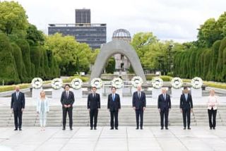 「核兵器ない世界」むしろ遠くに　G7広島サミットから1年