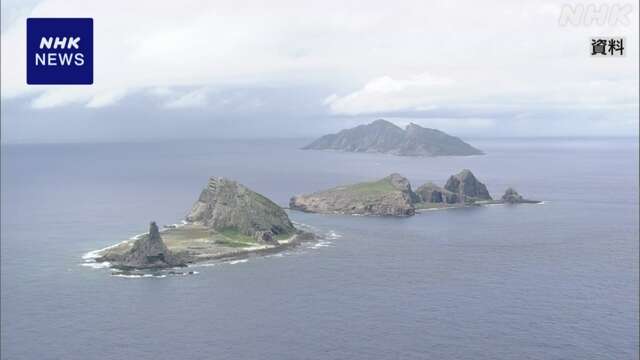 沖縄 尖閣諸島沖合 中国海警局の船2隻が領海侵入 海保が警告