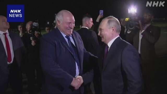 プーチン大統領 核兵器の使用想定の演習 ベラルーシと協議へ