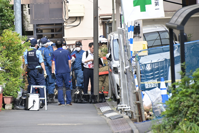 母親と次女は失血死、長女と長男は一酸化炭素中毒で死亡　品川4遺体