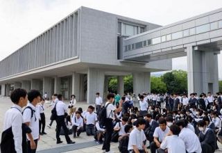 「平和の願いに共感」９７％　広島修学旅行の調査結果