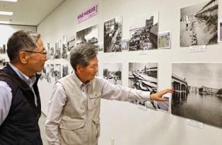 新潟地震６０年、被災当時の街は　８２歳カメラマンが写真展