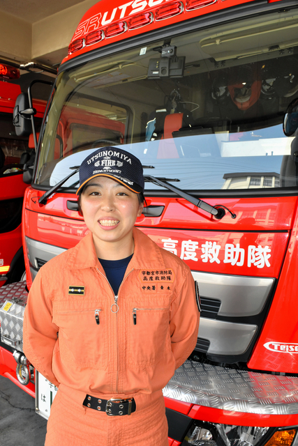 栃木県初の女性消防「高度救助隊員」　母の姿見て命助ける仕事に