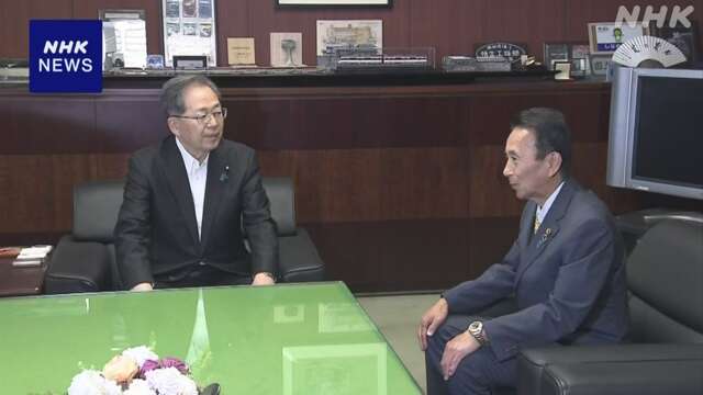 静岡県知事 リニア “水や環境の問題解決と両立する必要”