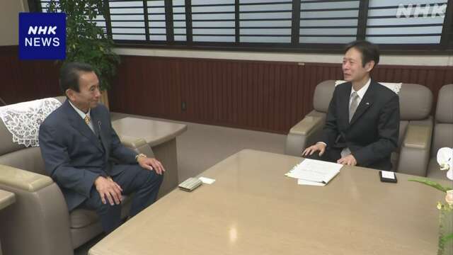 静岡県知事とJR東海社長が初面会 “リニア 環境保全と両立を”