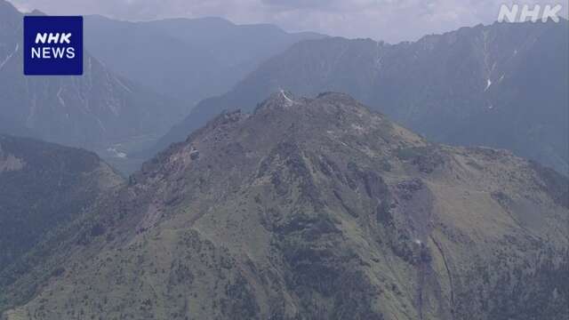 北アルプスの焼岳 火山性地震増加 気象庁が職員派遣へ