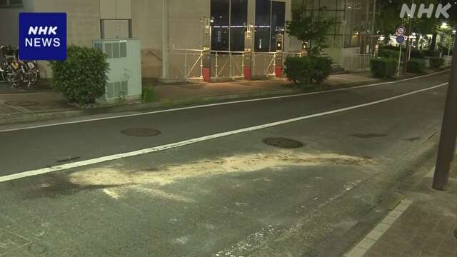 路線バスと軽乗用車が衝突 5人軽傷 軽の運転手は立ち去る 横浜