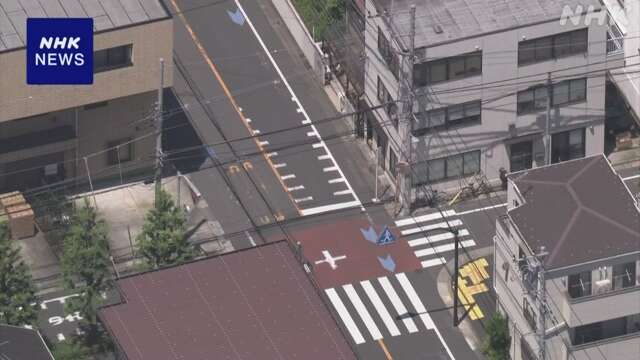 自転車の小学3年生 車にはねられ死亡 運転手逮捕 東京 江戸川