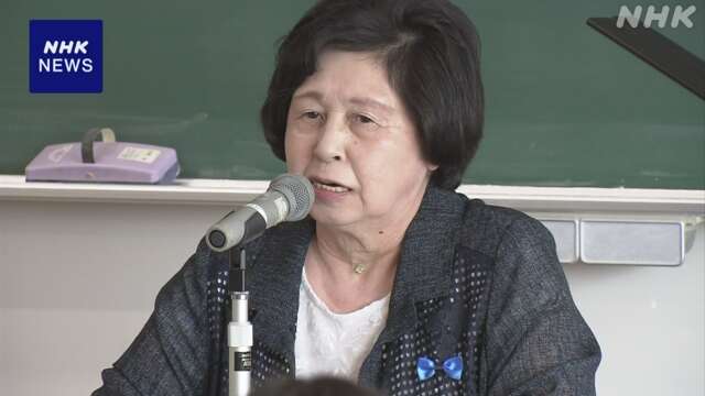 曽我ひとみさん講演「日本に帰ること信じ北朝鮮で涙する人が」