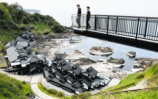 地震で「青の洞窟」は干上がり奇岩は倒れた…能登半島先端の老舗の宿、逆境をばねに「一変した景観を新名所に」