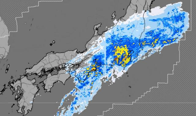 18日午後、東海と関東甲信で大雨ピークか　神奈川県では大雨警報