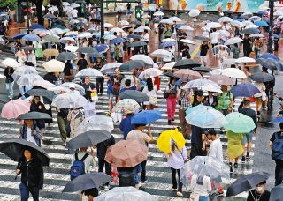 関東甲信が梅雨入り、史上3番目に遅い記録　むこう1週間も雨や曇りが続く見込み