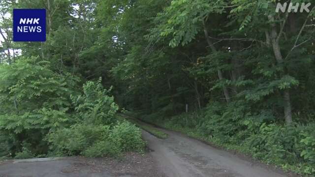 長野 信濃町に男性の遺体 顔などに大きな傷 クマに襲われたか