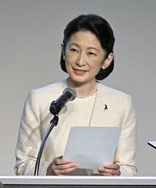 紀子さま、小児がん学会に出席　横浜、セレモニーであいさつ