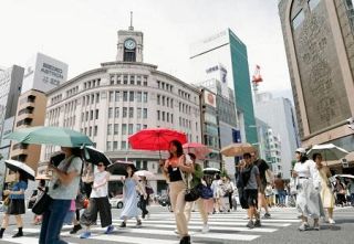 梅雨入りも関東や東海で猛暑日　前日より１０度上昇で熱中症注意