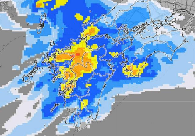 九州北部と山口に線状降水帯予測　27日夜～28日午前に豪雨恐れ