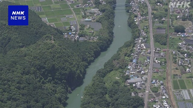 岐阜 七宗町 飛騨川で「2人が流された」通報 警察などが捜索