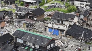 能登半島地震から半年 : インフラは復旧、倒壊建物の解体は手つかずのまま