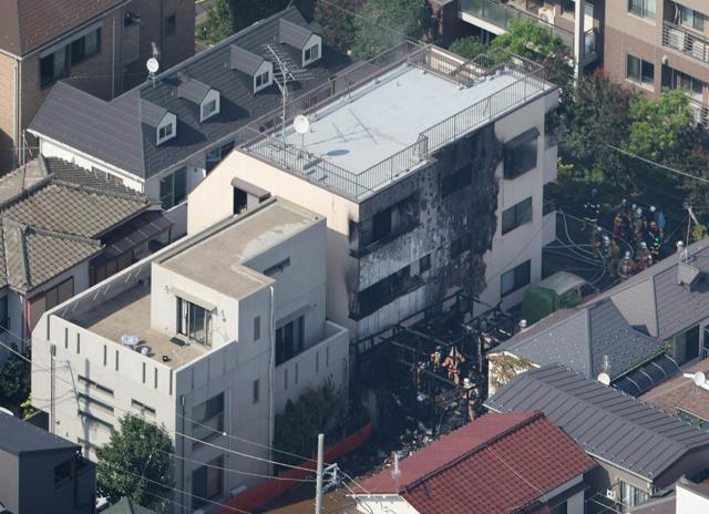 中学校近くの住宅街で火災　4棟延焼けが人なし　東京都大田区西蒲田