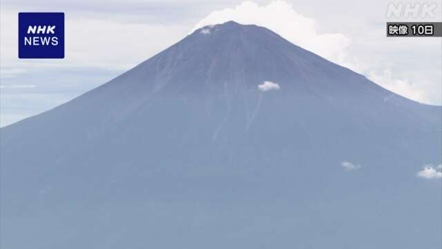 富士山 静岡県側 登山者3人死亡 専門家“悪天候想定し用意を”