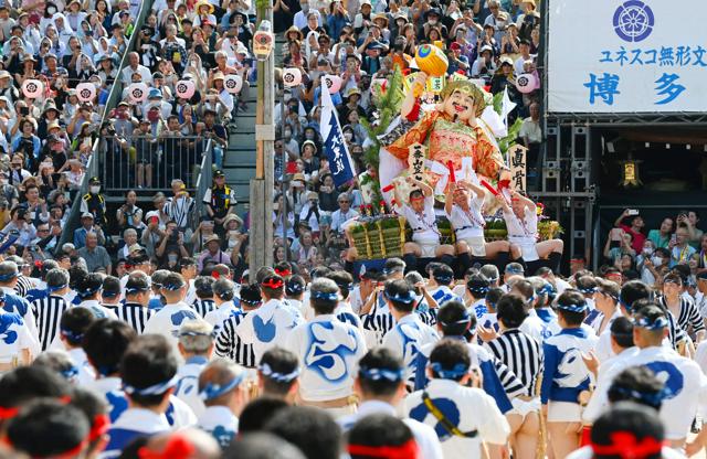 胸ときめいた「追い山笠ならし」　博多山笠フィナーレへ