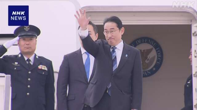 岸田首相 米でのNATO首脳会議出席とドイツ訪問終え帰国の途に